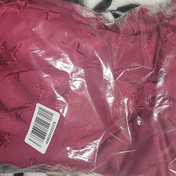 Valentines Plus Size 0 Midi Clip Dot Chiffon Tiered Dress - Picture 6 of 6